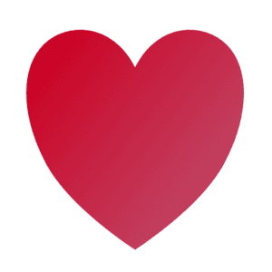 married by mandie red heart